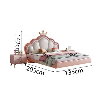 360Home Kinderzimmer Schwebebett Kinderbett Prinzessin Krone Design